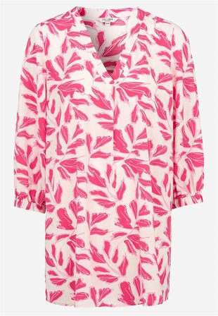 Cellbes of Sweden - Vævet tunika i beige / rosa / mønstret til damer i størrelse 34/36
