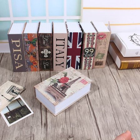 Sanakirja Kirja Salainen Turvalokero Rahalaatikko Korulaatikko Lukittava Laatikko (Eiffel-tornin tyyppi)