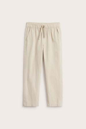 Kappahl | Byxor i linnemix | Beige