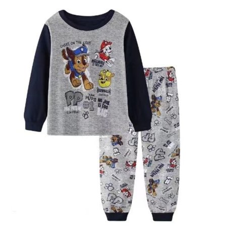 Drenge Bomulds Pyjamas Langærmet Drenge Børn Tegneseriesæt Baby Hjemmetøj Spiderman Captain America 29