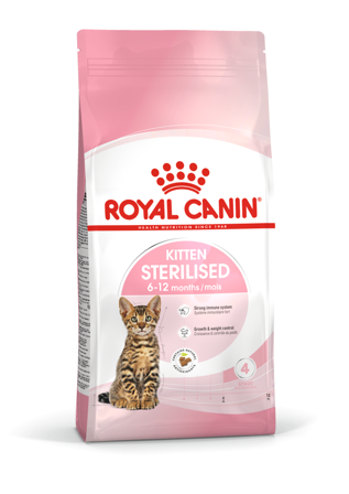 Royal Canin - Kitten Sterilised Tørrfôr for kattunger 2 kg - Katt - Kattefôr & kattemat - Tørrfôr for katt - ZOO.no