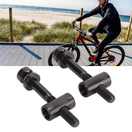 2 ST RISK M5 X 40mm Cykelsadelstolpe Skruv Sadelstolpe Fästskruv Cykel DIY Reservdelar Svart
