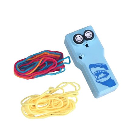 Tau Launcher Leke Tau Streng Propell Bærbar Selvlysende Lasso Streng Leke For Barn Voksne Festivaler[HK]