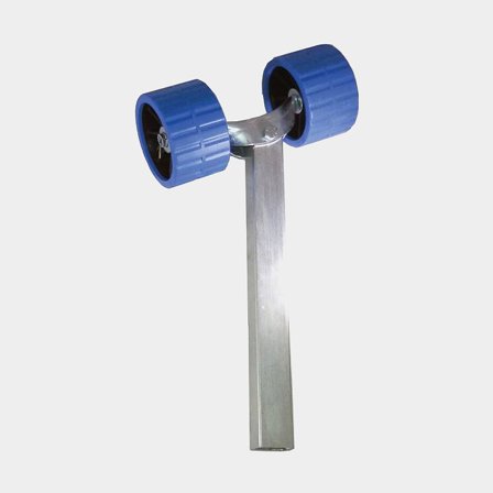 Side roller 1852-Marine, 2 rollers, with fittings, without U-bracket