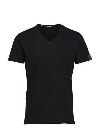 T-Shirt T-shirts Short-sleeved Musta Replay