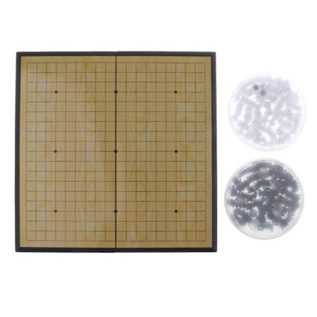 Go Spil Sæt WeiQi Magnetiske Brikker Sammenklappeligt 28,5 x 28,5 cm Brætspil Børn Voksen
