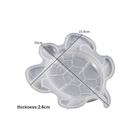 Drage Silikonform Havskilpadde Gekko HAVSKILPADDE HAVSKILPADDE