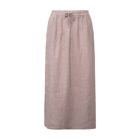 Tiffany Hildur, Long Skirt, Linen - Dust Lavender Kjolar Dam Lila S/M
