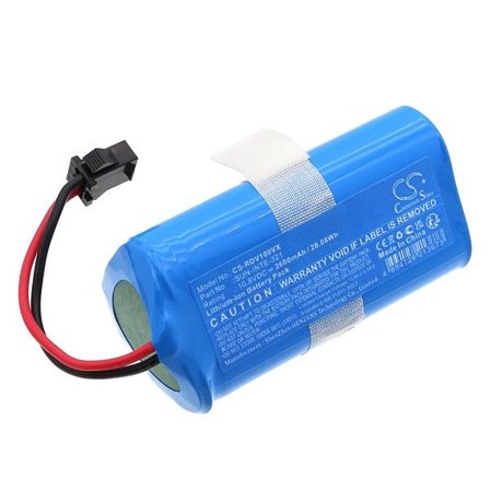 Batteri till Vakuum för Lefant M501A, M501B