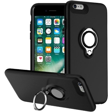 iPhone 7/8 Plus Ringskal Svart