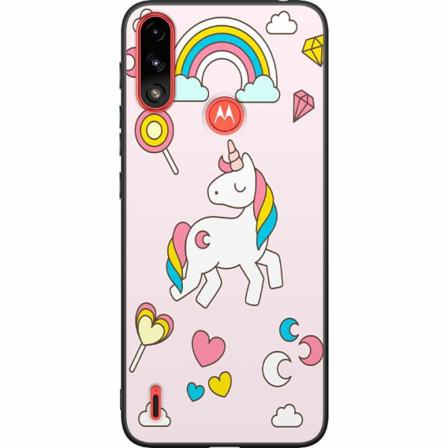 Motorola Moto E7i Power Svart Skal Unicorn