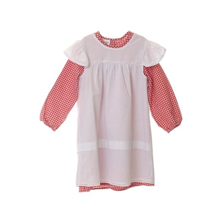 Utklädningskläder Elisabet i Madicken Klänning med Förkläde