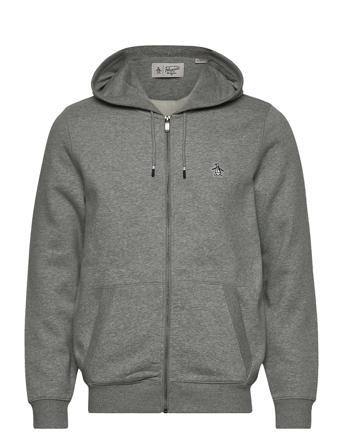 L/S Sticker Pete Ful Grey Original Penguin