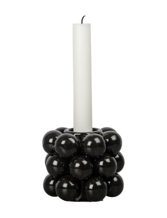 Candle Holder Globe S Black Byon