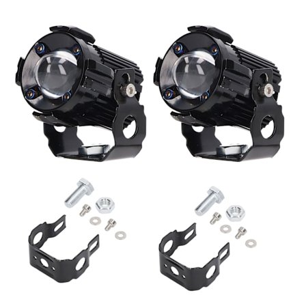 Par LED spotlight 30W 60W fjernlys nærlys Gul Hvid Lysfarve IP67 Vandtæt til motorcykel ATV UTV