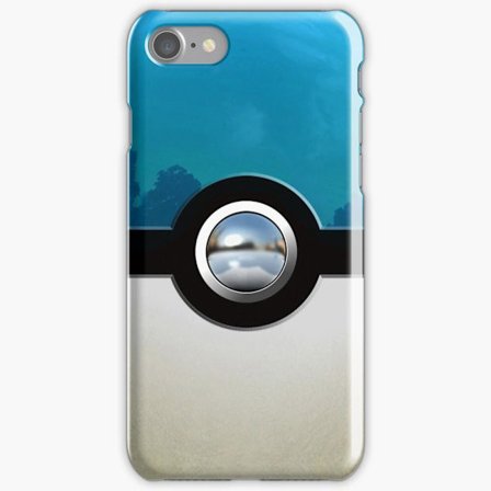 Skal till iPhone 6/6s - Blue Pokeball Pokemon