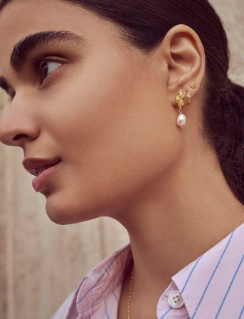 Maanesten Willa Earrings - Gold - ONE SIZE