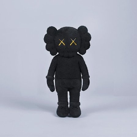 Tik Tokkaws Sesame Street Docka Ledig Trendig Märkes Plyschleksak Present Till Flickor(50cm,svart)