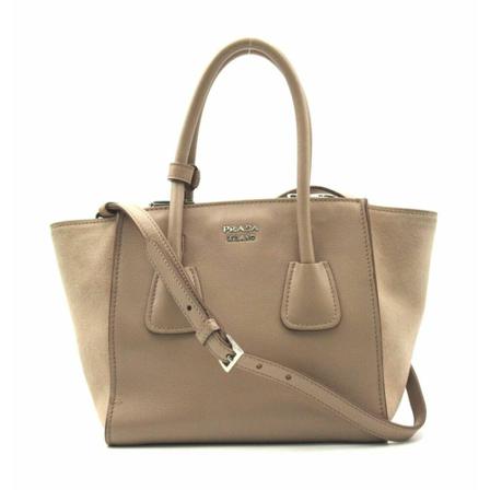 Prada Vintage Handbags brun, Dam Vintage Väskor, Dam, Storlek: ONE SIZE