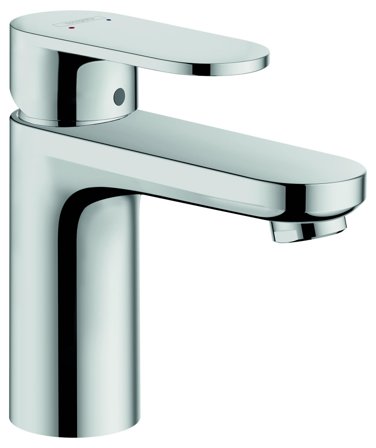 Hansgrohe Vernis Blend 100 71580000 Servantbatteri uten løfteventil, 1-greps, forkrommet, Baderom
