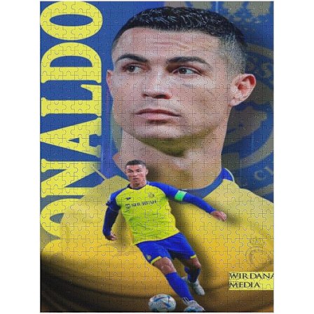 Ronaldo Al Nassr puslespil til voksne 300/500/1000 brikker til børn Stort puslespil Fa