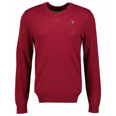 Gant - Stickade Tröjor - Röd - Herr - Storlek: Xl, Herr, Storlek: XL