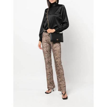 Pinko Shoulder Tas , Zwart , Heren , Maat: ONE Size Schoudertassen