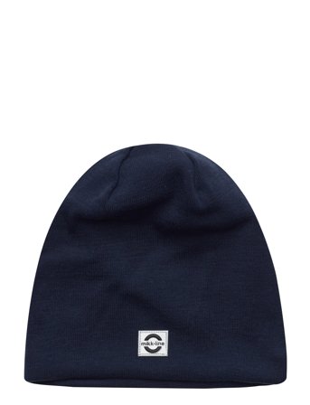 mikk-line Wool Hat - Solid - Navy - 110/116