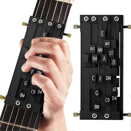 Gitar Mekanikk Sett Gitar Akkord Presser, Gitar Hjelp Akkord Trener, Gitar Tilbehør