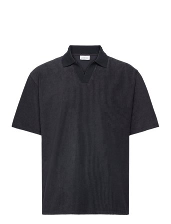 Lindbergh | V-Neck Jacquard Polo S/S | S