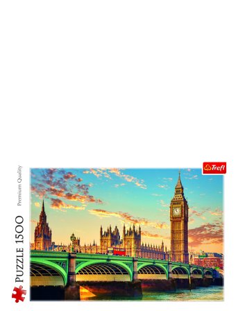 Trefl 1500 Bit London, England Patterned Trefl