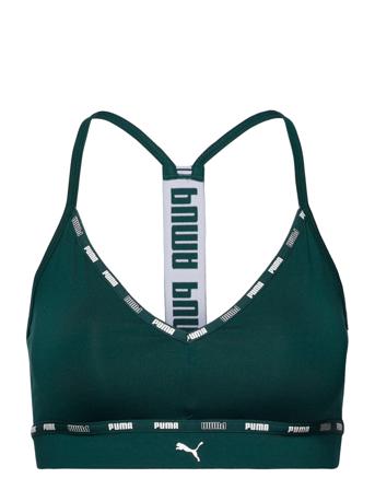 Low Impact Puma Strong Strappy Bra Lingerie Bras & Tops Sports Bras - ALL Grøn PUMA