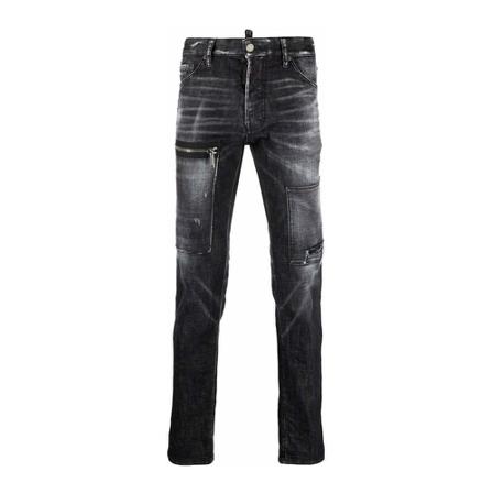 Dsquared2 Jeans Sort, Herre, Størrelse: XL