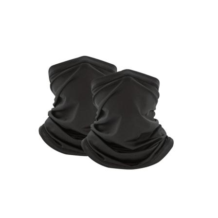 Skidmask / Halsvärmare Svart 2-pack