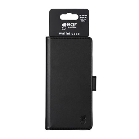 GEAR Plånboksväska Svart till Xiaomi Mi Note 10 / Note 10 Pro