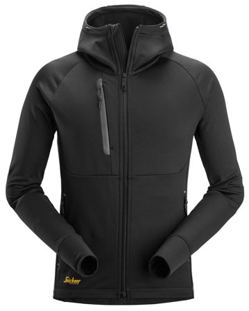 Snickers Workwear 8026-0400 Luvtröja svart M, Arbetskläder
