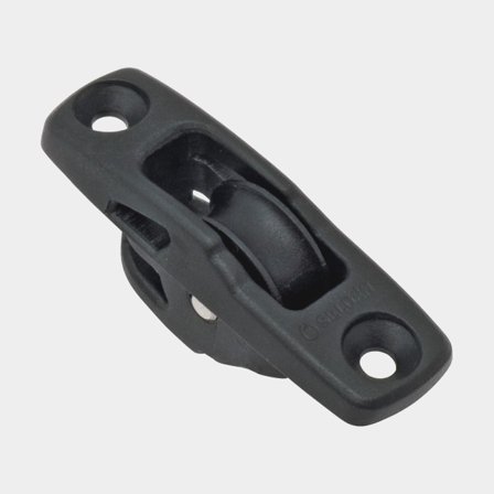 Einfachblock Seldén BBB 20, durch Deck montiert, kugelgelagert, passt für Leinen Ø2 - 6 mm - Boot
