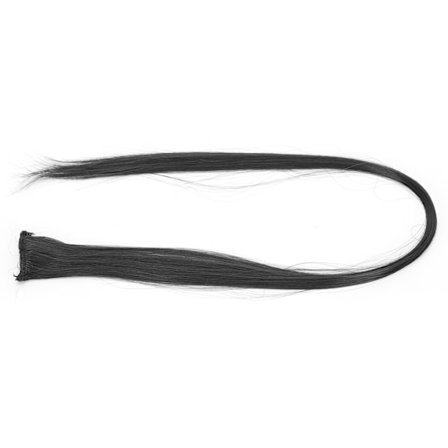 Lyse farge hårføyelser hårstykke rett hårstykke klips for cosplay utkledning fest ferie svart