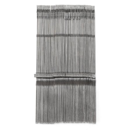 50 stk. slitesterke, polerte strikkemaskinnåler med høy hardhet for husholdningsstrikking