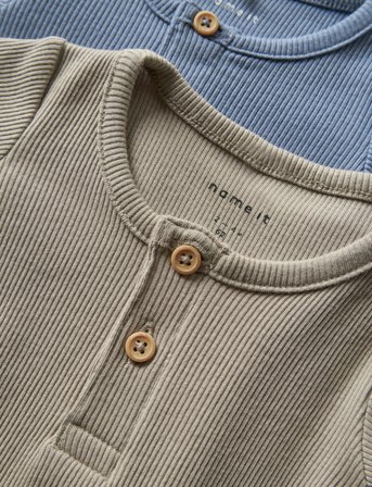 name it Nbmkab 2P Ls Body Noos - Brown - 80