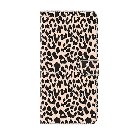 Til Samsung Galaxy A56 5G / A36 5G Wallet Case Mønsterprint PU Læder Flip Stand Telefon Cover Leopard Print
