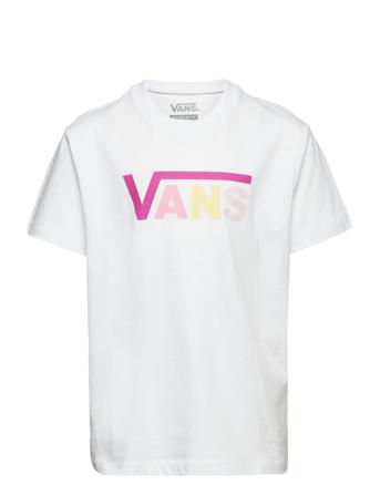 Gr Flying V Crew Girls T-shirt Hvid VANS