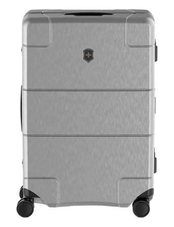 Victorinox Lexicon Framed Series, Medium Hardside Case, Silver - Silver - 68