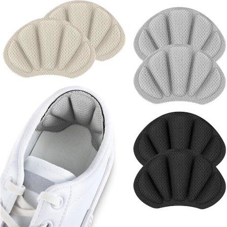 Par med hælskoinnlegg, puter, selvklebende hælskobekyttelse, hælputer