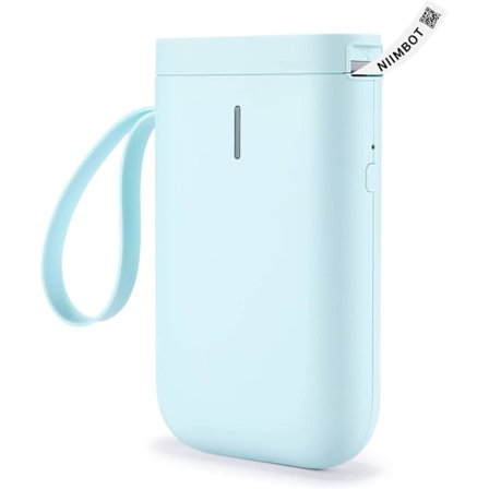 Mærkeprinter med bånd, Bluetooth-trådløs D11 termisk mærkeprinter, bærbar genopladelig mini-klistermærkemaskine