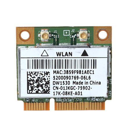 Trådlös Broadcom BCM43228 802.11a/b/g/n Dual band Mini Pci-e Wifi WLAN-kort BCM943228HM4L DW1530 för Acer Asus Toshiba
