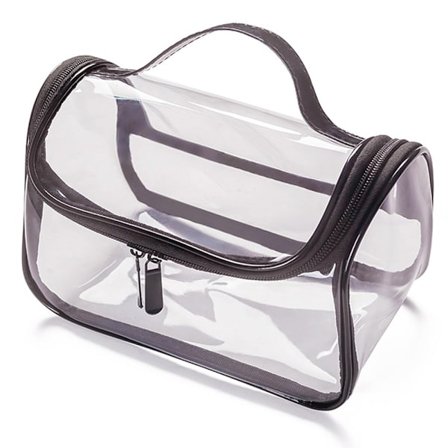 Kraftige Gennemsigtige Toilettasker til Rejser og Makeup