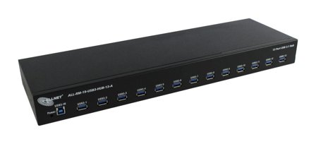 ALLNET \ALLNET USB 3.0 -> USB3.1(13x), 19" 1HE, 13 Port Hub