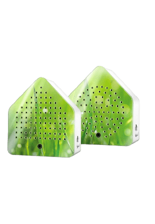 Relaxound Zirpybox Speldosa 2-pack Gräshoppa Äng Högtalare Grön