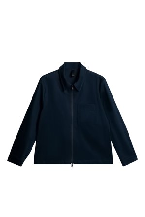 J.Lindeberg - Julius Cotton Twill Overshirt - Blue - Homme - L